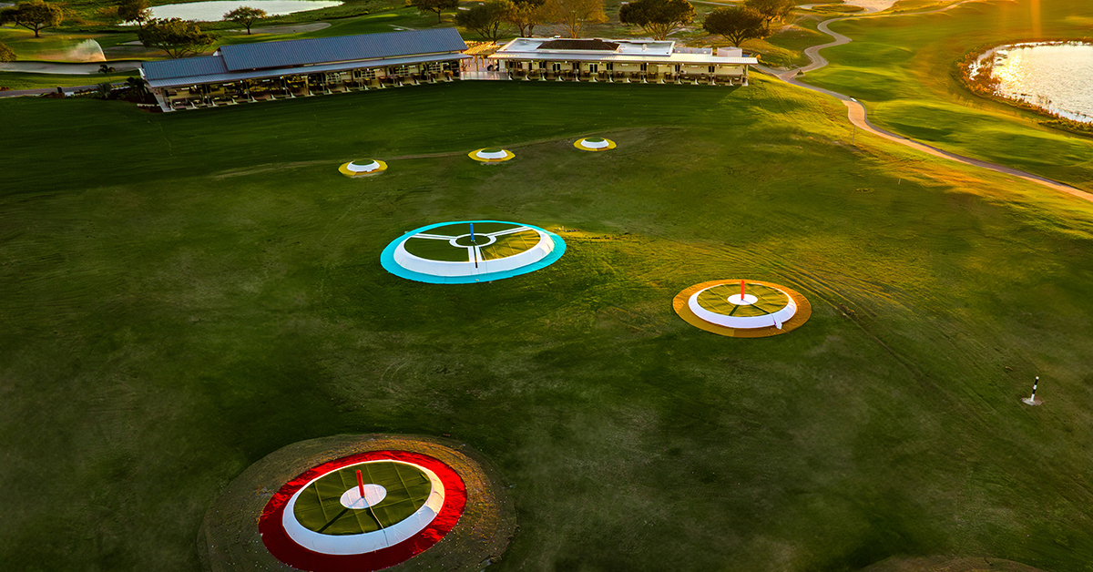An aeriel view of Eagles Edge at Omni Orlando Resort at ChampionsGate.