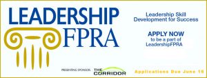 Leadership FPRA, Apply Now to be a part of LeadershipFPRA's Inaugural Class, Applications are Due June 15 banner
