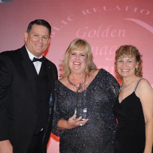 2015 Dillin Award, 3 people posing together