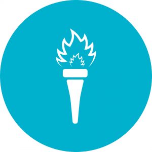 Torch icon logo