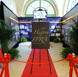 The History of FPRA museum red ribbon opening
