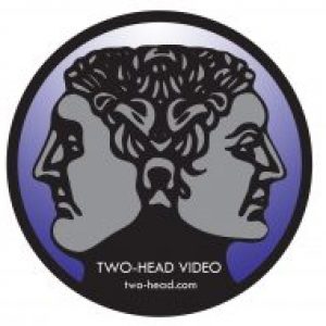 Two heads back-to-back logo