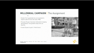 Marketing to Millennial presentation slide