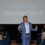 Josh Davies presentation, "Seven Secrets." Secret Four: Don't Fear Failure slide