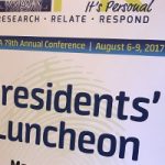 Presidents Luncheon sign