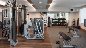 Tampa Marriott Water Street indoor fitness center