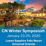 CN Winter Symposium, January 23 to 25, 2020. Loews Sapphire Falls Resort, Universal Orlando graphic