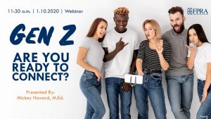 Gen Z: Are You Ready to Connect? presented by Mickey Howard, M.Ed. presentation slide