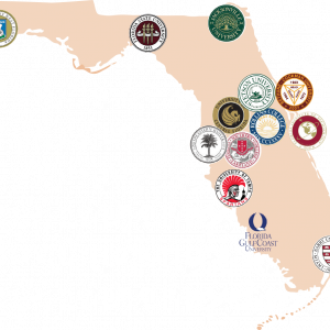 FPRA Student Chapter map