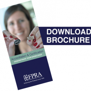 FPRA Accreditation & Certification, download brochure
