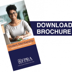 FPRA Student Membership, download brochure