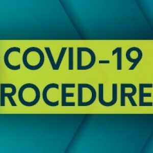 Covid-19 Procedures button