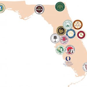 FPRA Student Chapter map
