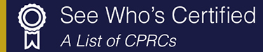 See Who's Certified: A List of CPRCs button