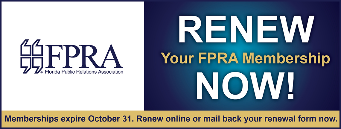 Renew Your FPRA Membership banner