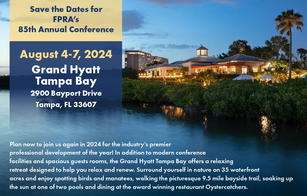 Save the Date for the 2024 FPRA Annual Conference